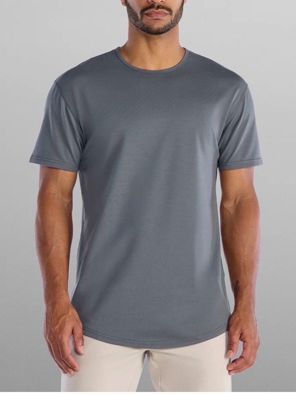 NWT BYLT Drop-Cut: LUX Charcoal